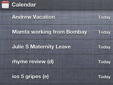 苹果iOS 5的八大缺陷