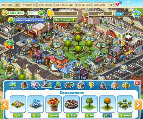 CityVille游戏特色和攻略秘籍