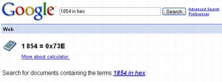 Google数字转换和货币转换搜索技巧