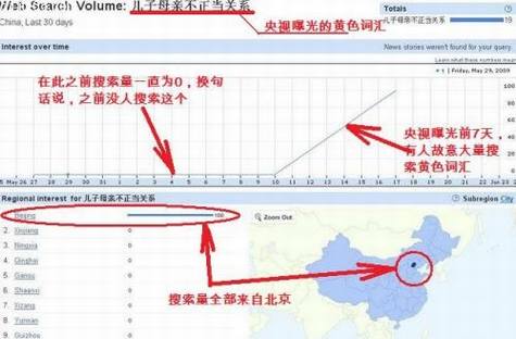 解读谷歌中国低俗门,谷歌被陷害证据不足?