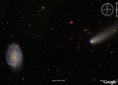 Google Sky上的壮观宇宙照片