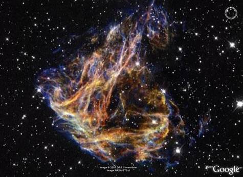Google Sky上的壮观宇宙照片