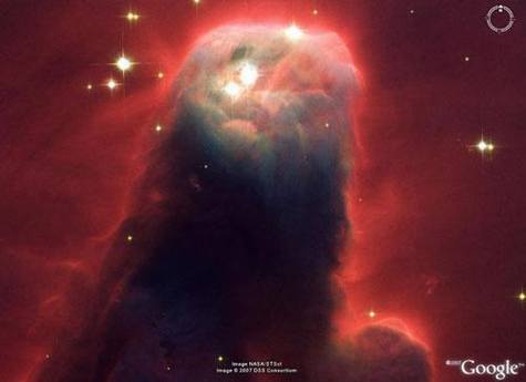 Google Sky上的壮观宇宙照片