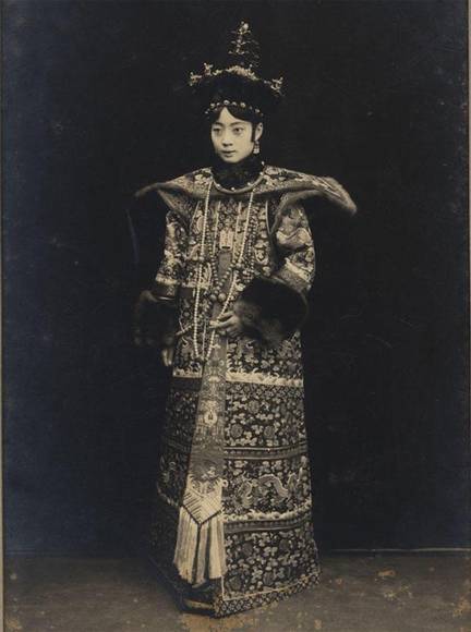 末代皇后郭布罗·婉容 清朝溥仪皇后 孝恪愍皇后