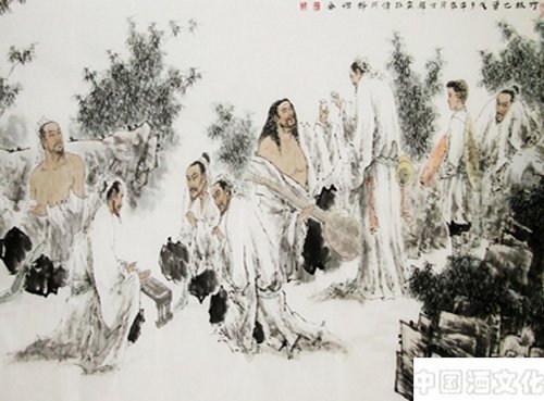 竹林七贤_酒史文化