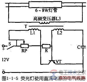 【图】不同种类日光灯的线路图接线图与电路图