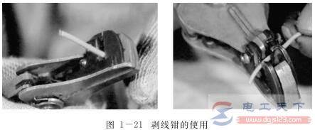 剥线钳的结构组成,剥线钳的主要用途
