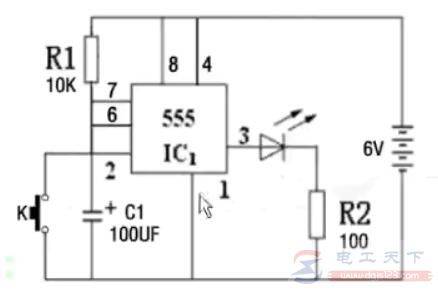 电路实例:NE555延时电路与NE555光控电路