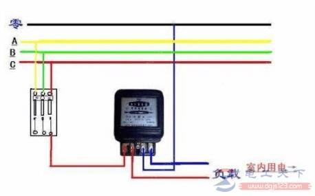 三相电变两相电怎么接线,三相电变两相电的接线图
