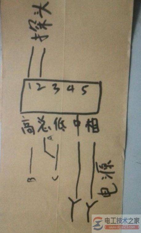 温度控制仪的电路接线方法