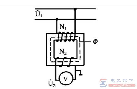 电压互感器二次绕组短路的问题