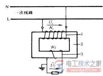 多个电压互感器接线方式原理图